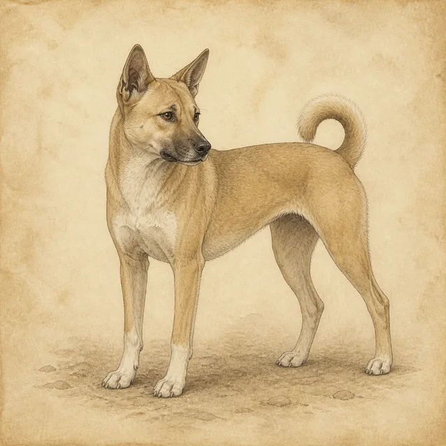 Illustratie bij Hond