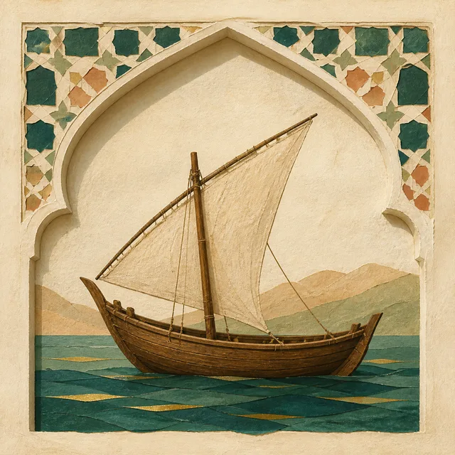 Illustratie bij Schip