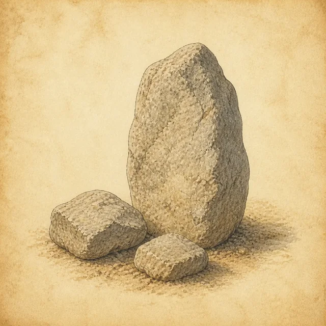 Illustratie bij Steen