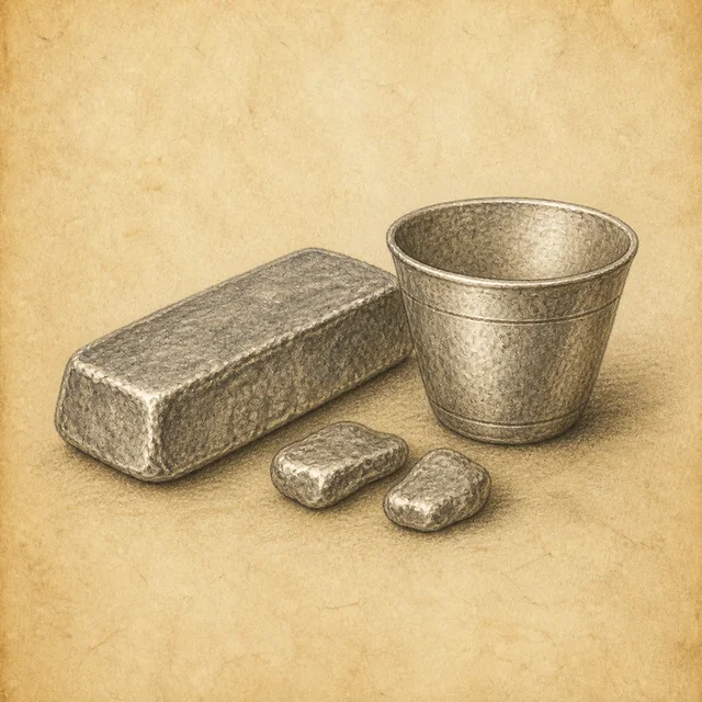 Illustratie bij Zilver